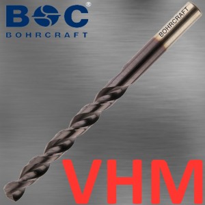 VHM Vollhartmetall Spiralbohrer 3 mm für sehr Harte Werkstoffe